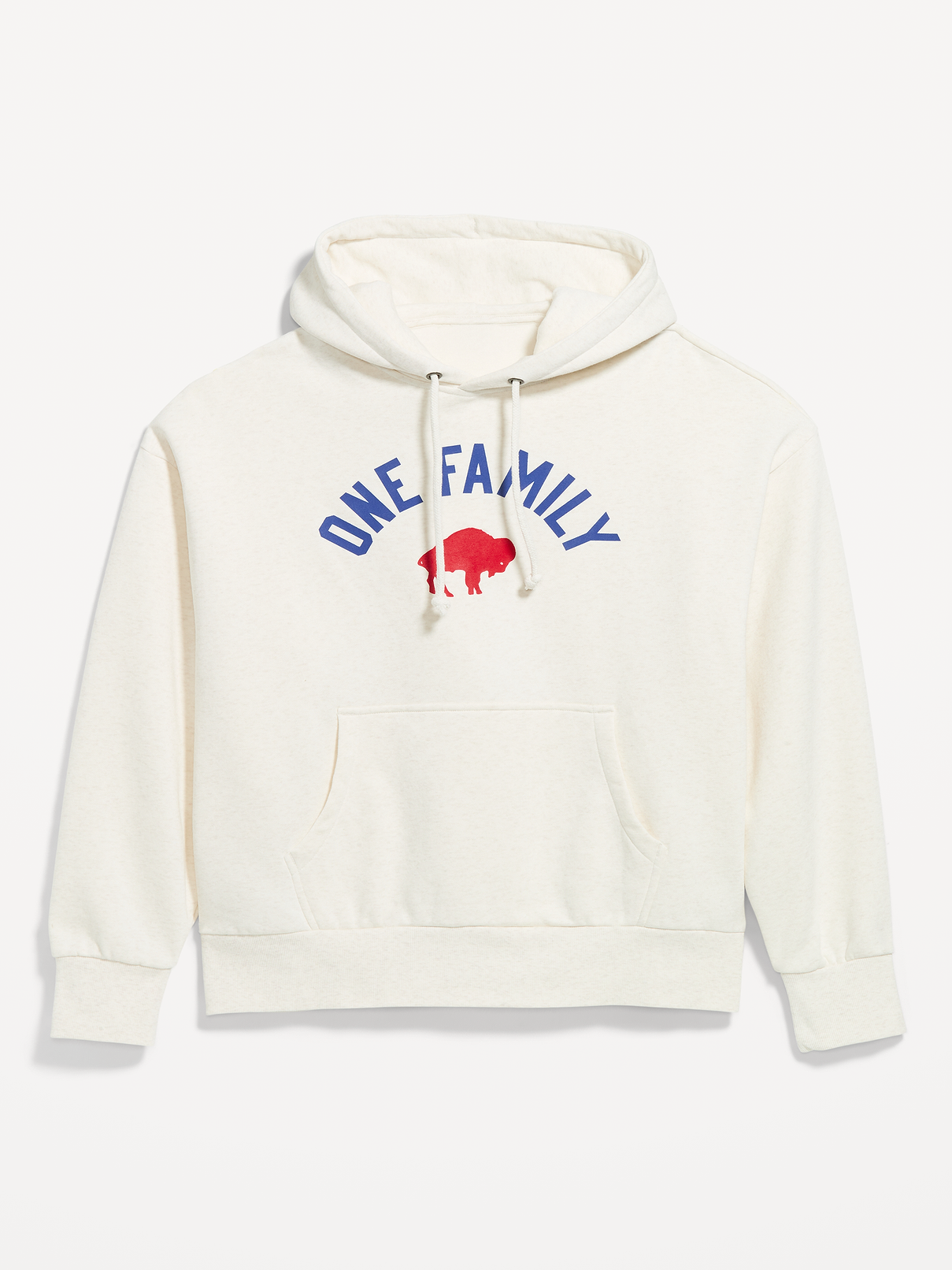 Image 6 of 6, Buffalo Bills Oversized Pullover Hoodie for Adults