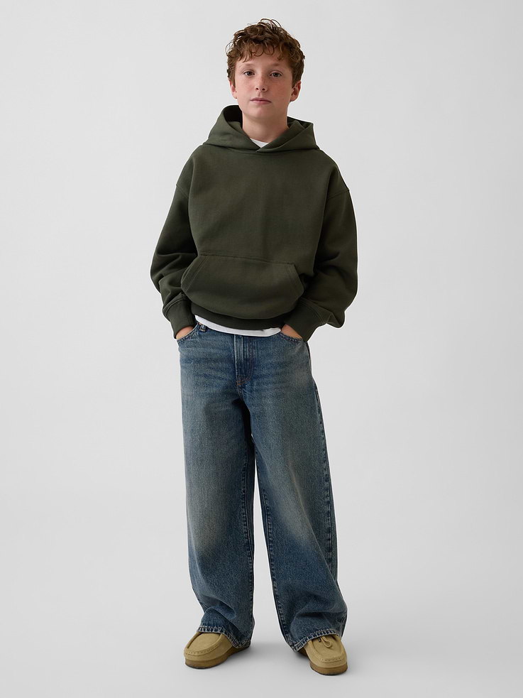 Image 3 of 5, Kids Heavyweight Relaxed Hoodie