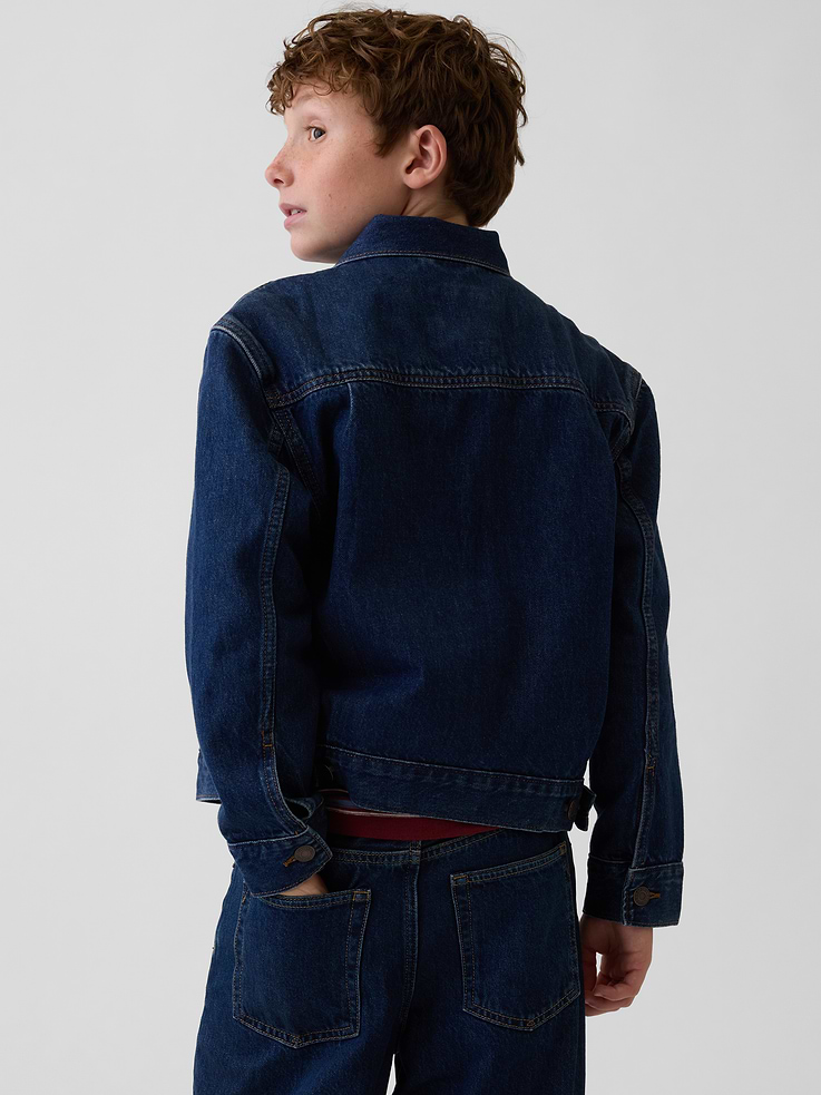 Image 3 de 5, Veste en denim emblématique pour Enfant