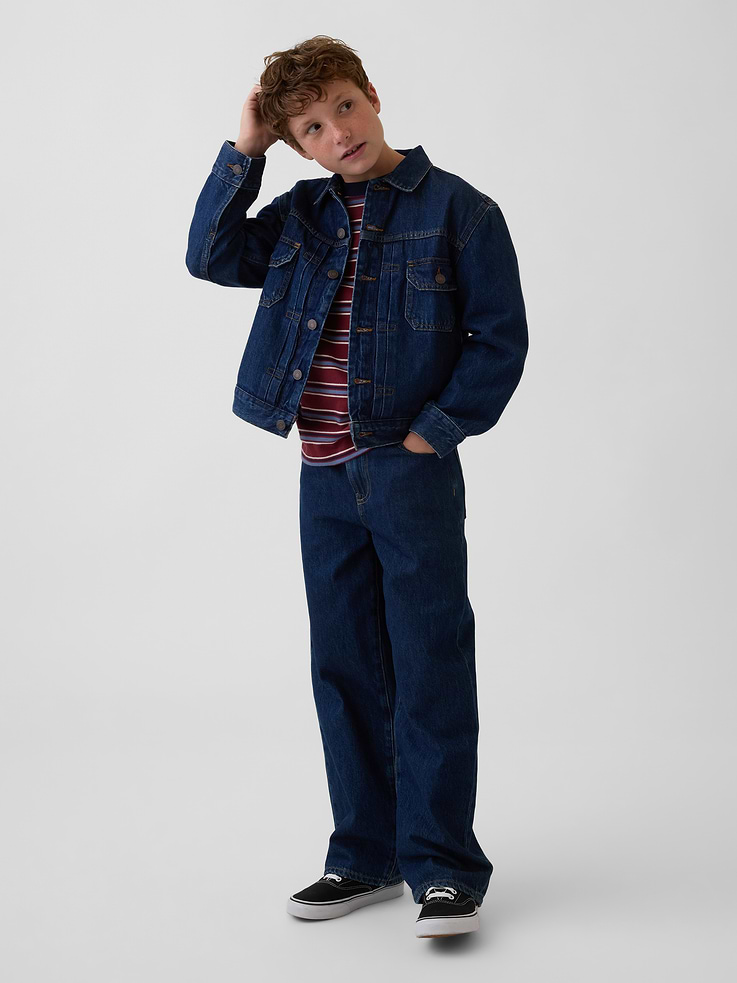 Image 4 de 5, Veste en denim emblématique pour Enfant