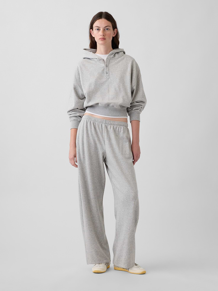 Image number 1 showing, VintageSoft Terry Barrel Sweatpants