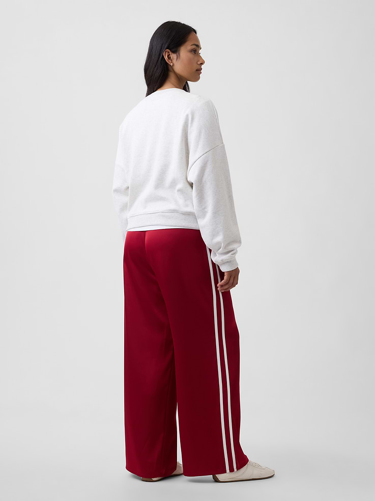 Image number 6 showing, Satin Pull-On Track-Stripe Pants