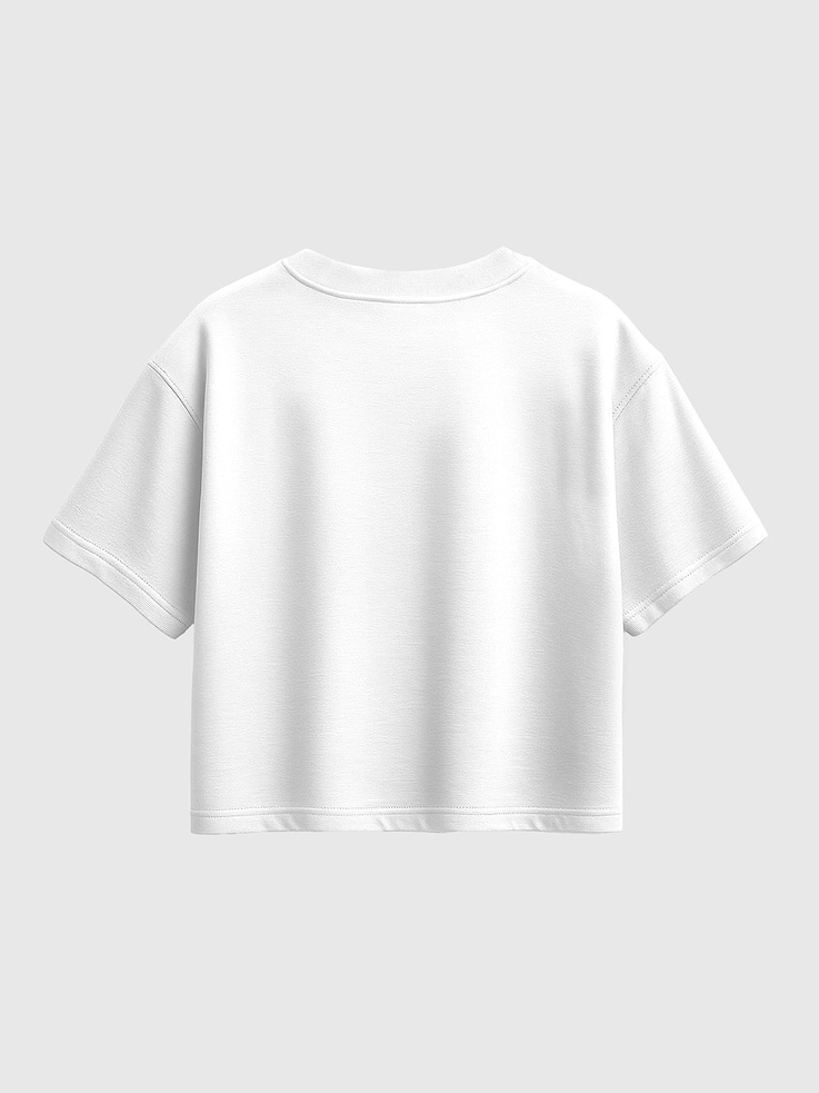 Image 2 of 4, Kids Peanuts Snoopy Phys Ed Short Sleeve Boxy Graphic T-Shirt