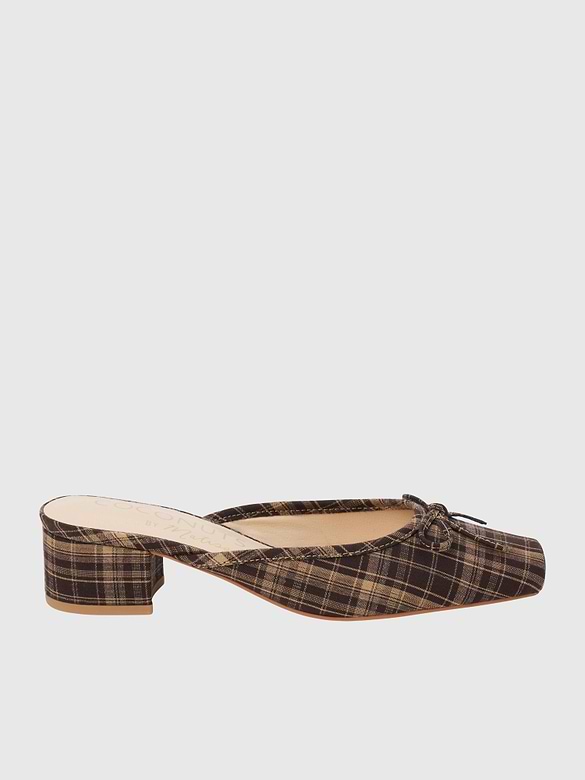 Geneva Heeled Mule