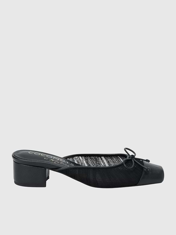 Geneva Heeled Mule