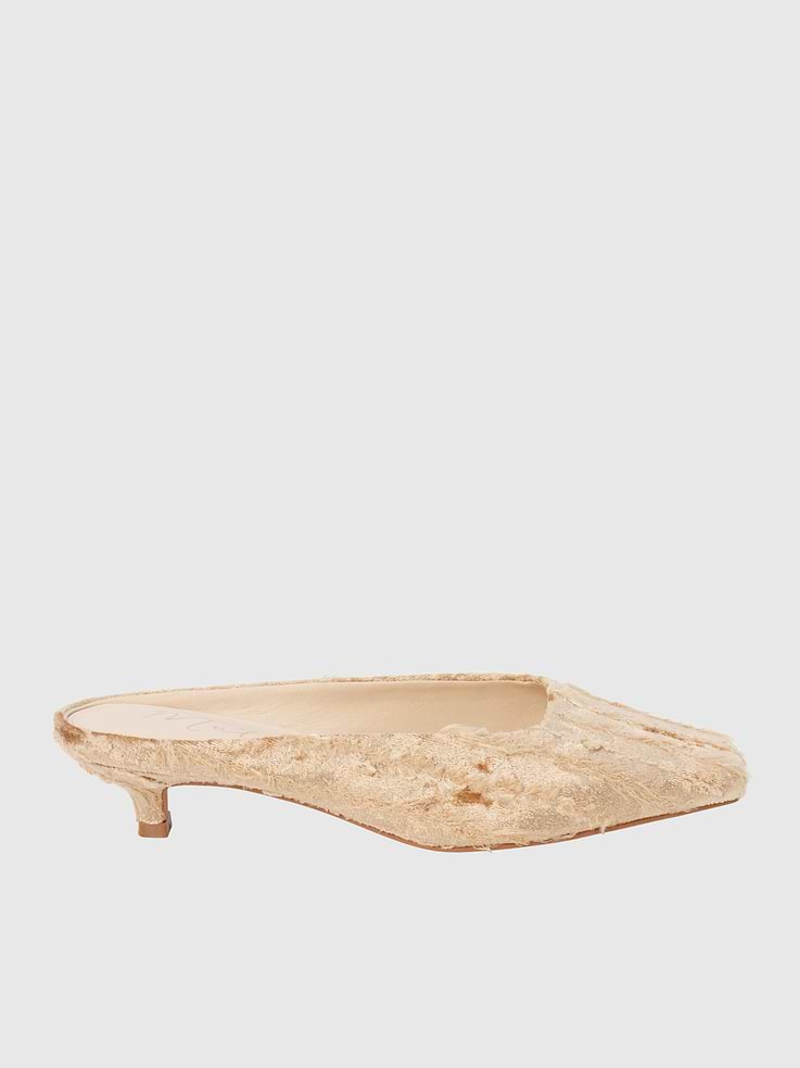Image number 1 showing, Classy Heeled Mule