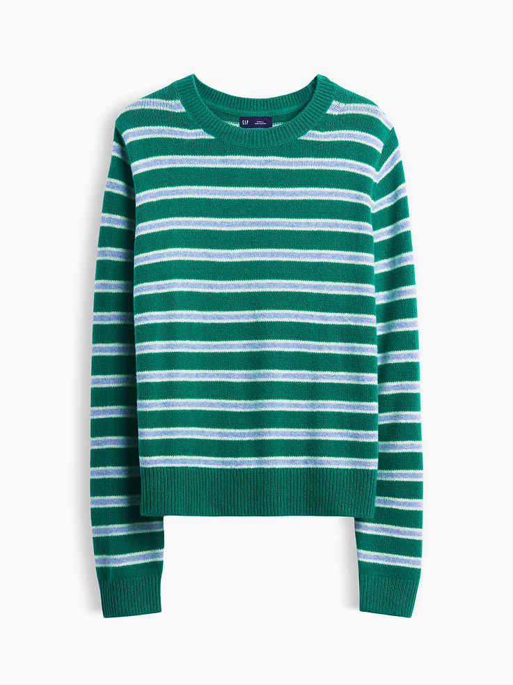 Image 5 of 5, CashSoft Crew Sweater