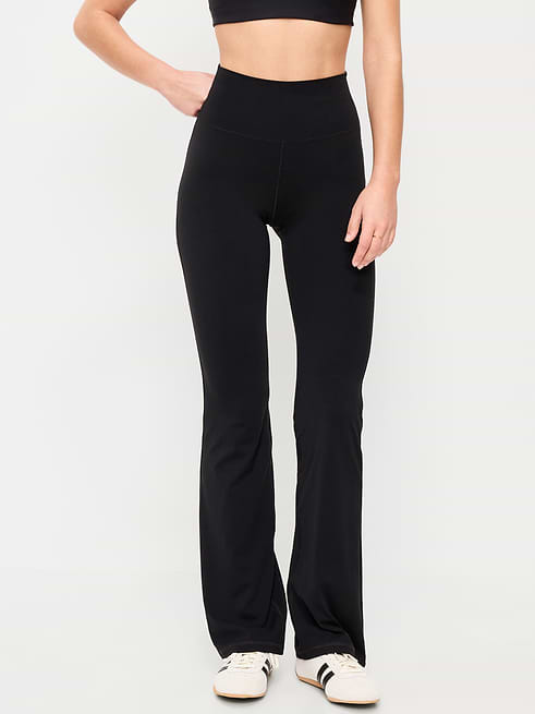 High High-Waisted StudioSmooth Flare Leggings on clearance at Old Navy — 50% off
