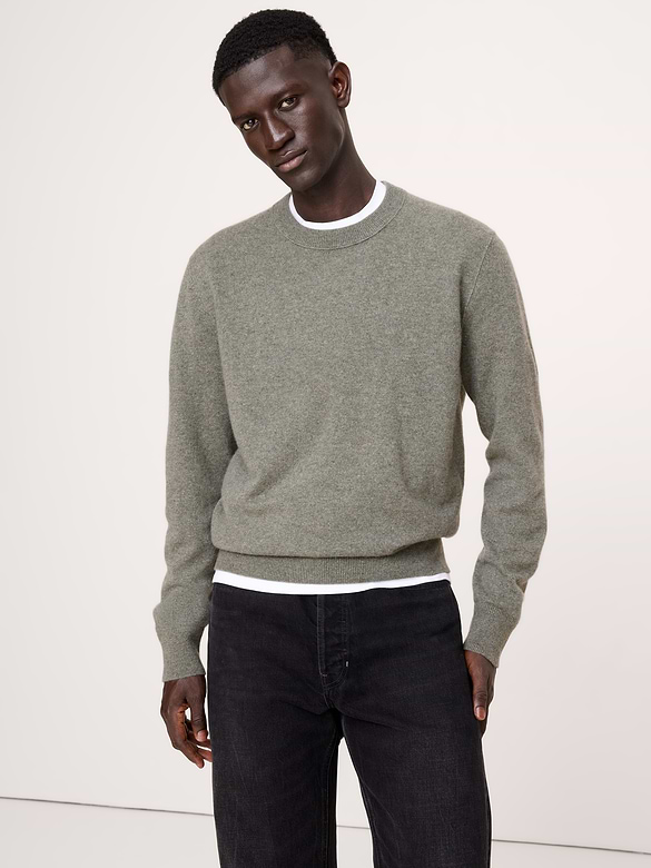 Cashmere Crew-Neck Sweater