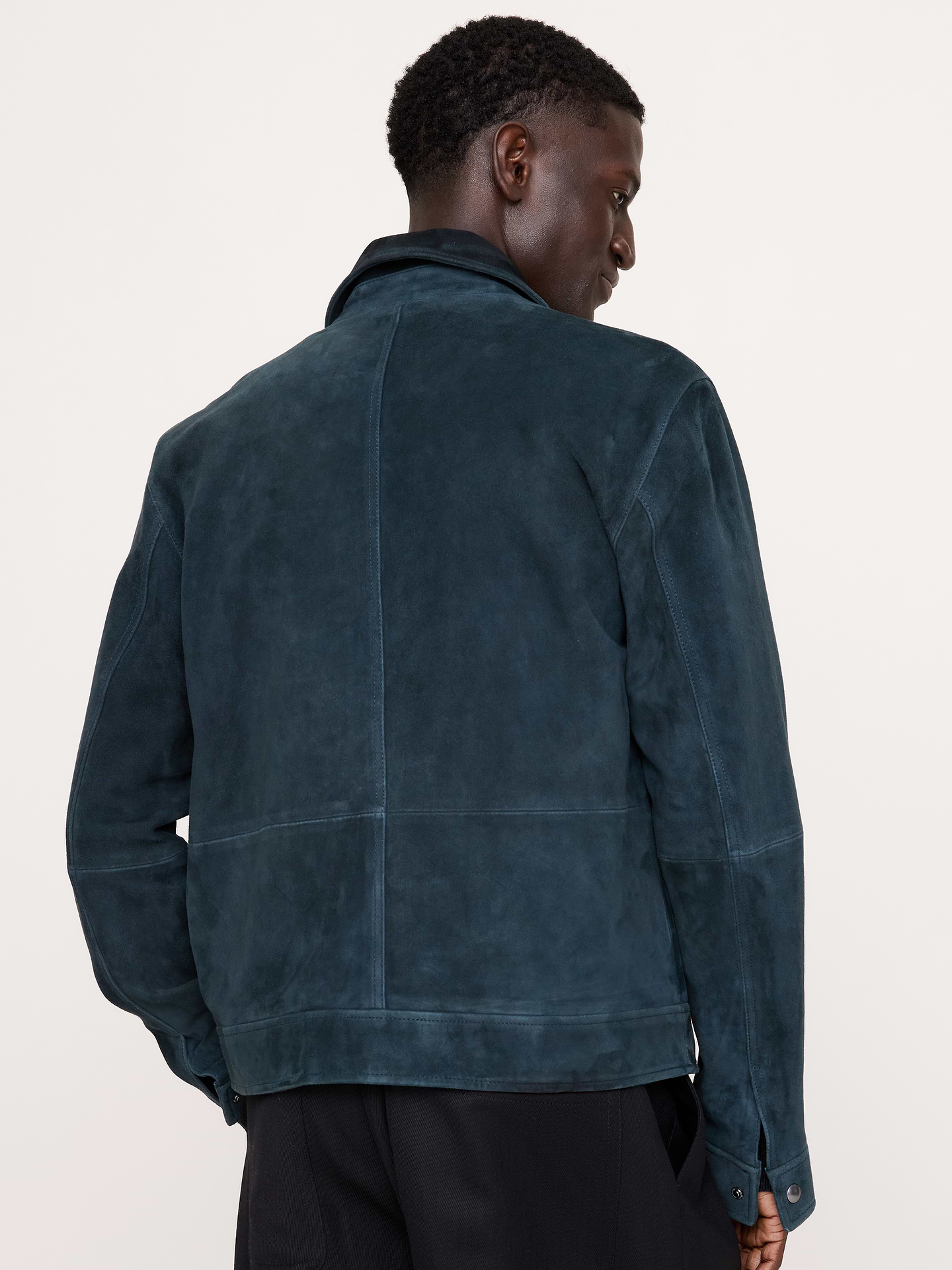 Image 3 de 8, Veste de camionneur en suède
