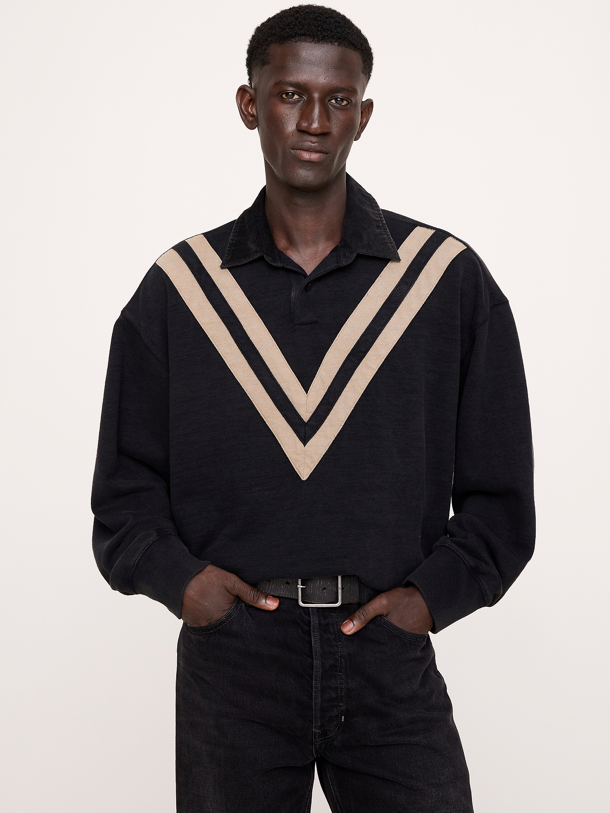 Archive Reissue Chevron Rugby Jersey | Banana Republic