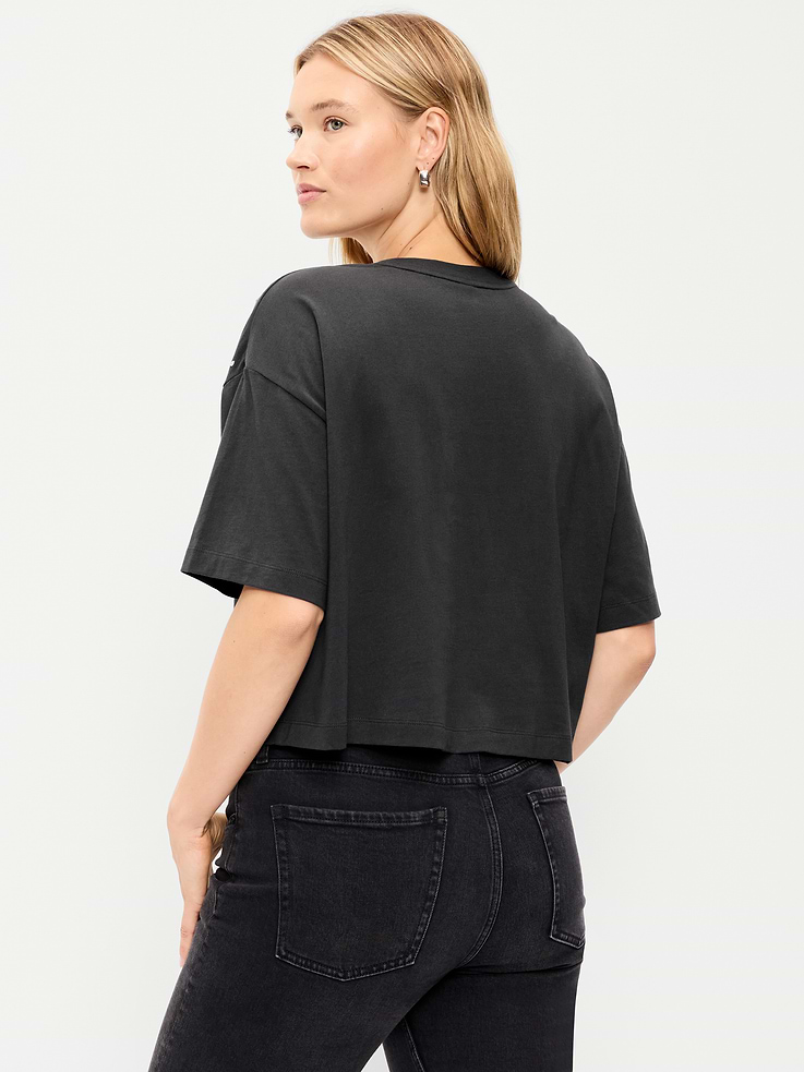 Image 7 of 9, Embellished EveryWear Crew-Neck T-Shirt