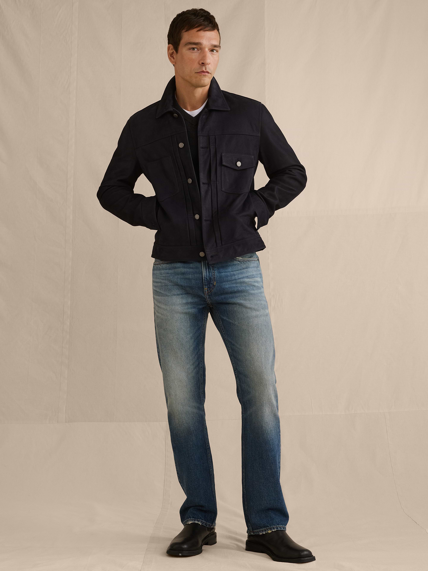 Image number 1 showing, Straight Authentic Jean