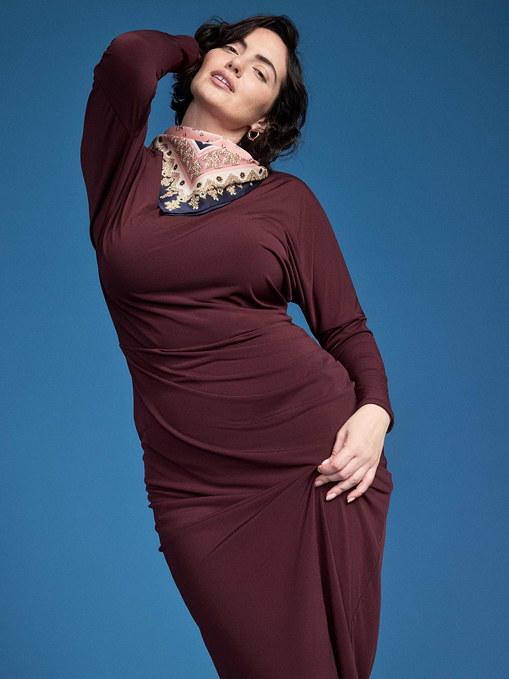 Image 3 of 8, Old Navy x Altuzarra Off-The-Shoulder Maxi Dress