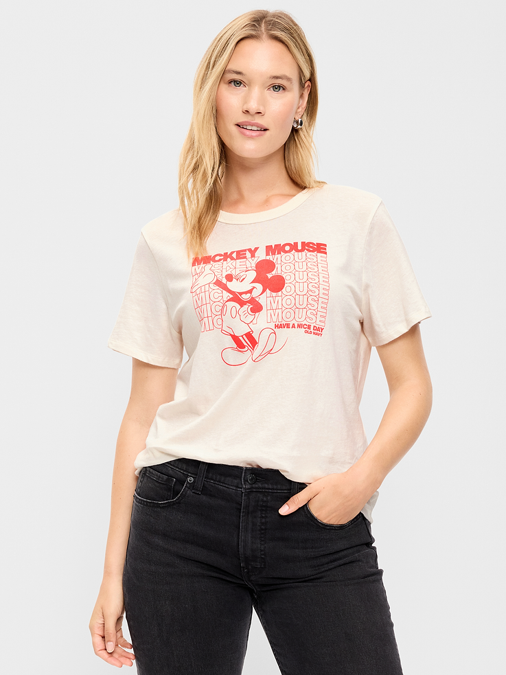 Image 5 of 8, Old Navy x Disney Graphic T-Shirt for Women