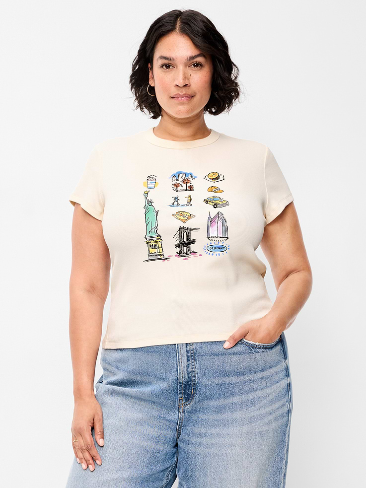 Image 5 of 6, Snug Graphic T-Shirt