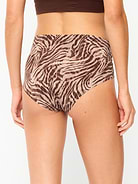 Image 3 of 3, High-Waisted No-Show Brief Underwear 6-Pack