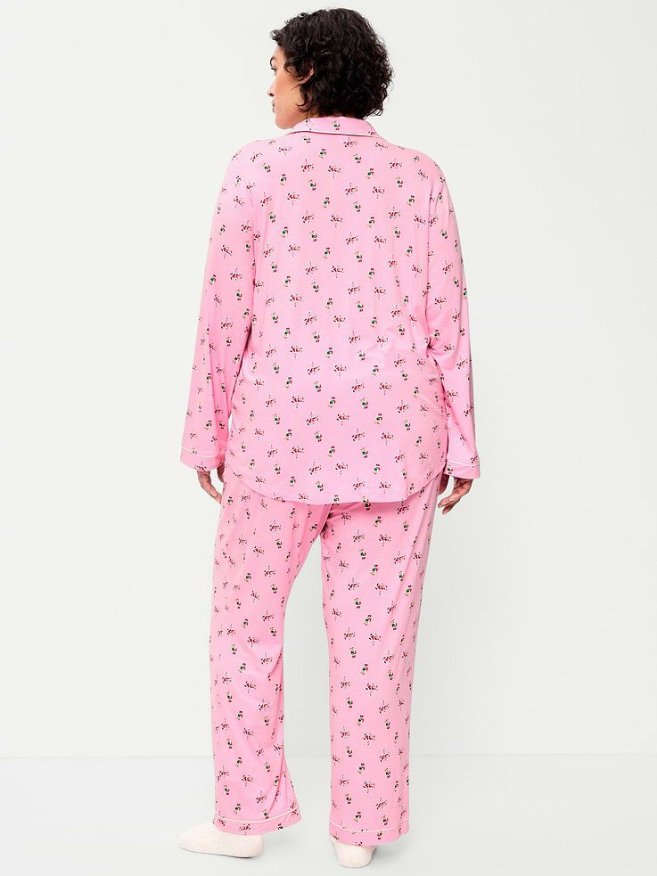 Image 8 of 8, Sunday Sleep Knit Jersey Pant Set
