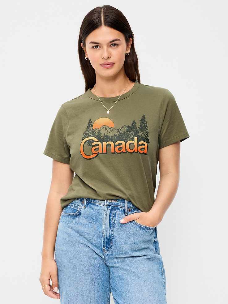 Image number 5 showing, Canada Logo Graphic T-Shirt