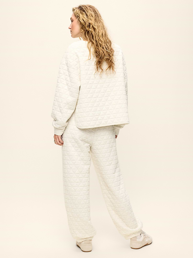 Image number 3 showing, Quilted Bounce Fleece Sweatpant