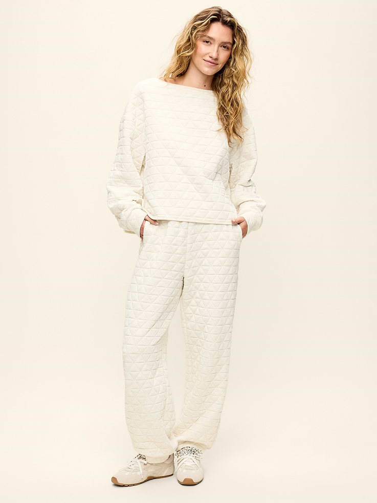 Image number 2 showing, Quilted Bounce Fleece Sweatpant