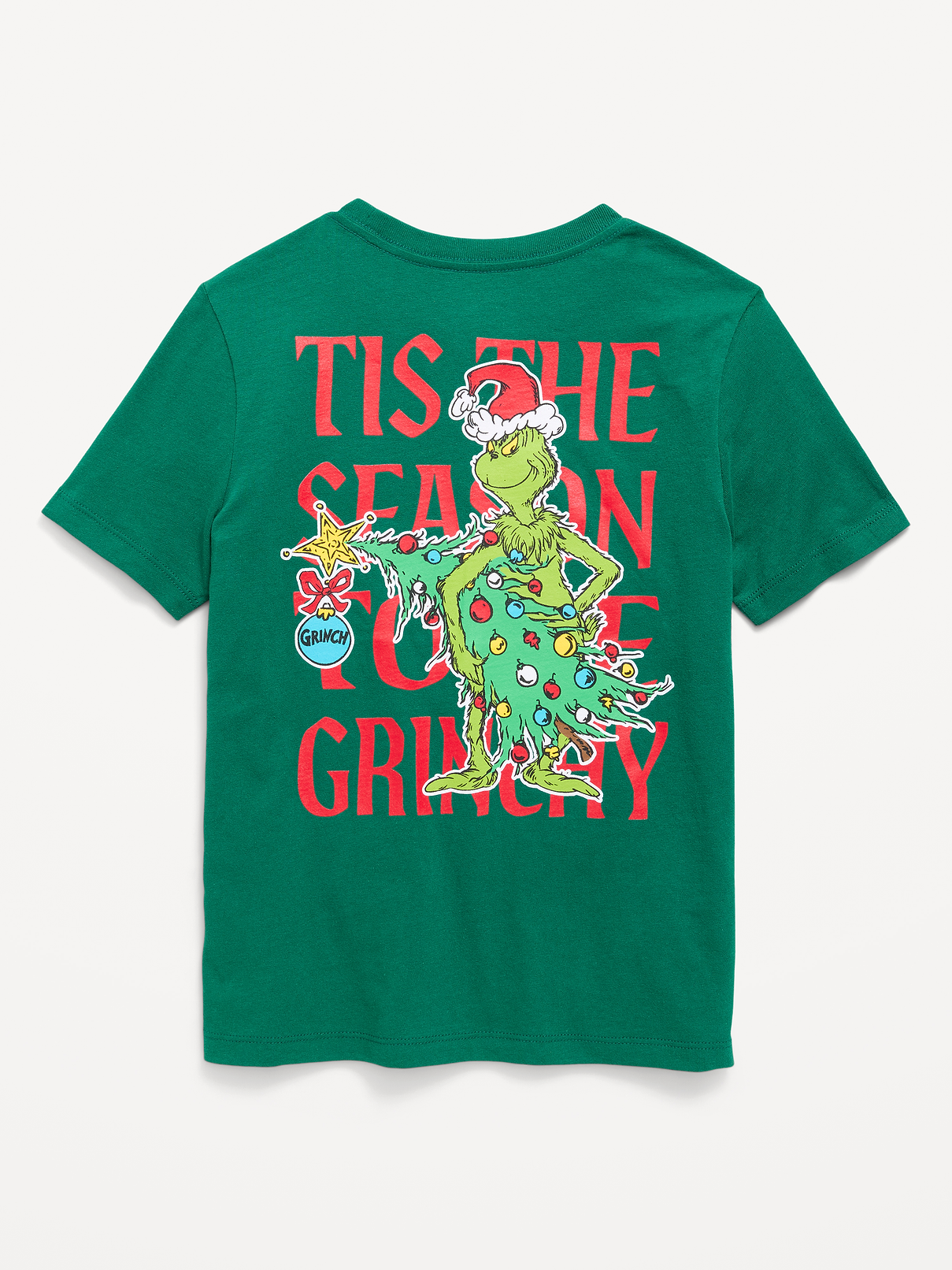 Image 2 of 2, Dr. Seuss™ Grinch Gender-Neutral T-Shirt for Kids