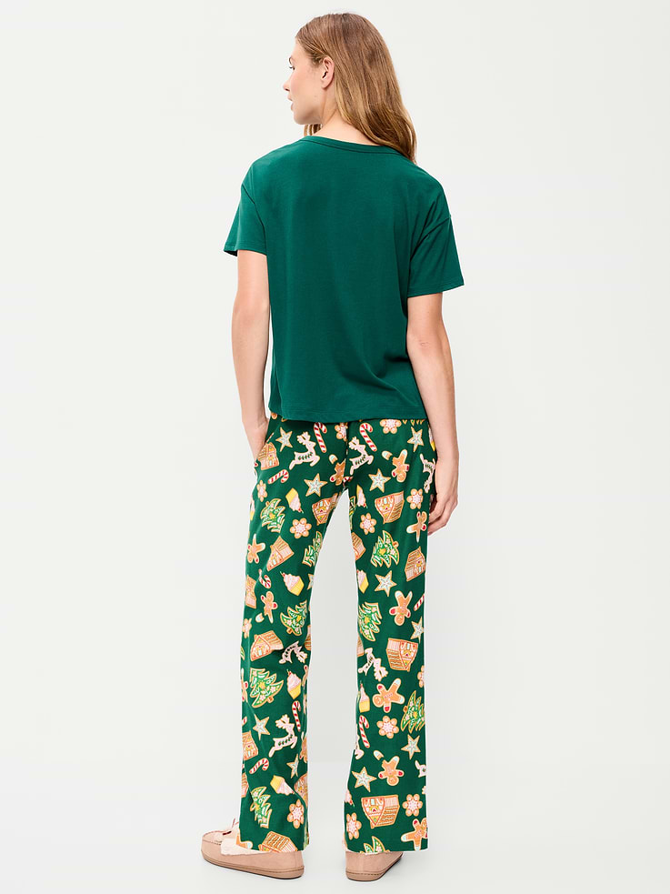 Image 3 of 8, Flannel Pajama Pants for Women