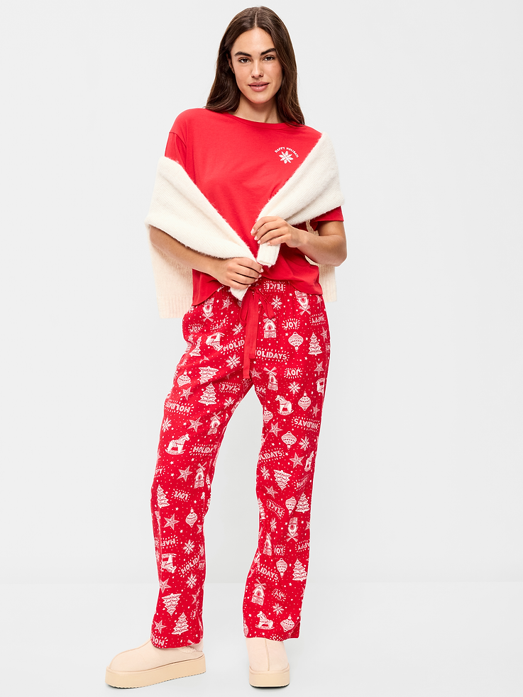 Image 2 de 8, Pantalon de pyjama en flanelle pour femme