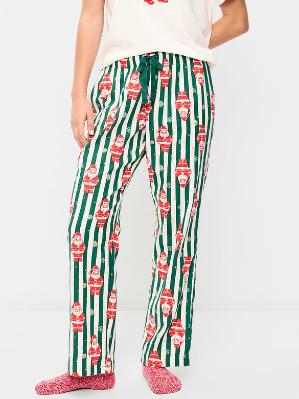 Flannel Pajama Pants for Women