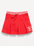 Image number 3 showing, Kansas City Chiefs French Terry Pleated Skort for Girls