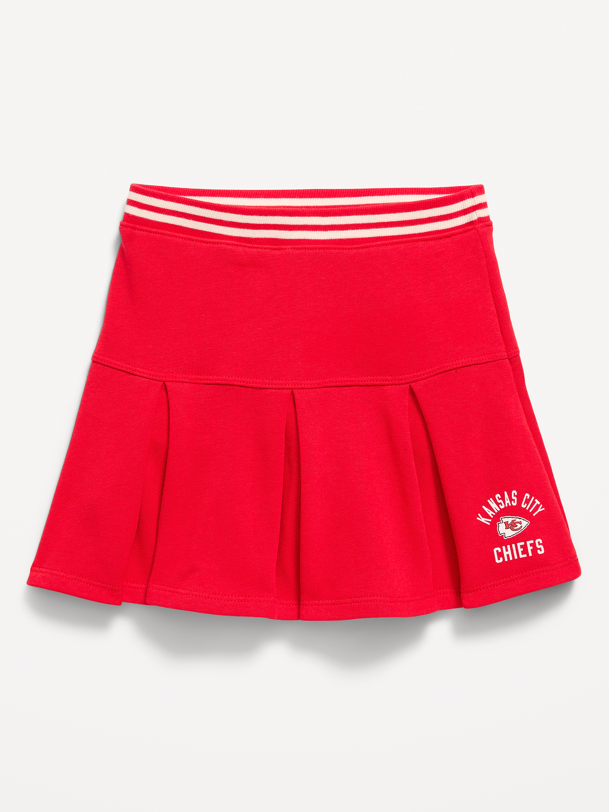 Image number 2 showing, Kansas City Chiefs French Terry Pleated Skort for Toddler Girls