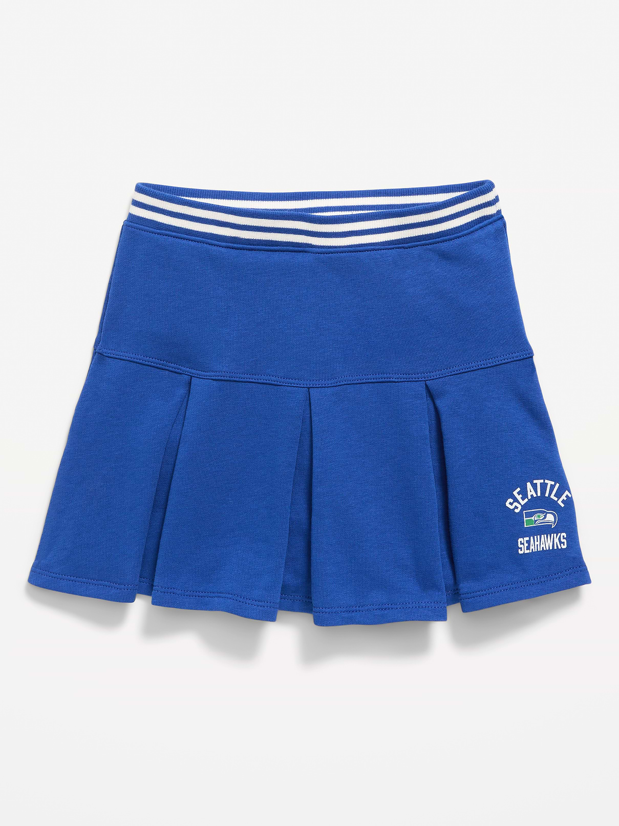 Image number 2 showing, Seattle Seahawks French Terry Pleated Skort for Toddler Girls