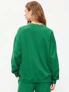 Image number 2 showing, Philadelphia Eagles Oversized Fleece Sweatshirt for Women