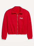 Image number 3 showing, Kansas City Chiefs Oversized Fleece Bomber Jacket for Women
