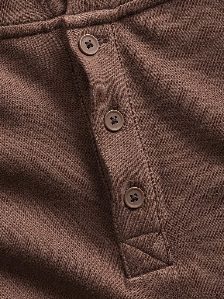 Image number 4 showing, VintageSoft Oversized Henley Hoodie