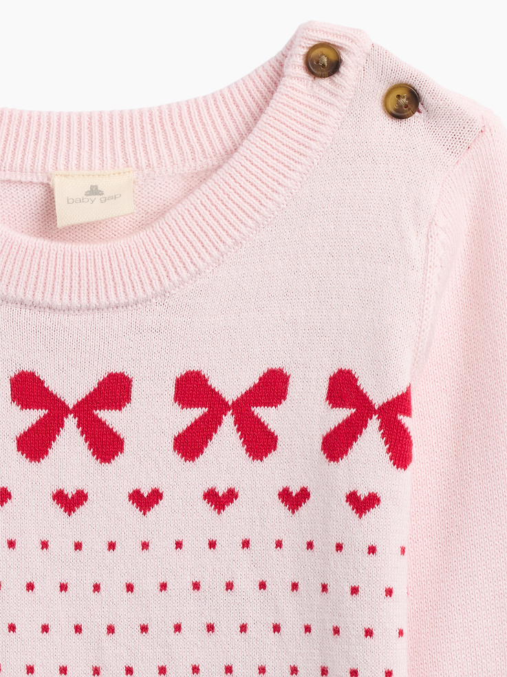 Image 2 of 3, Baby Two-Piece Sweater Outfit Set