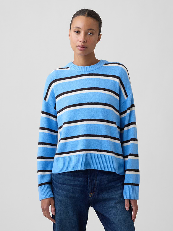 Cashsoft Relaxed Crewneck Sweater