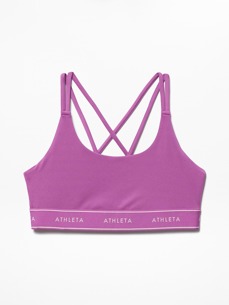 Image number 3 showing, Athleta Girl High Speed Logo Bra
