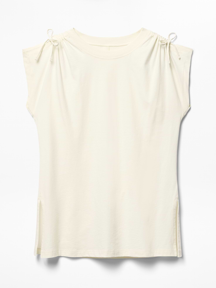 Image 7 of 7, Favorite Cotton Cinched Tee