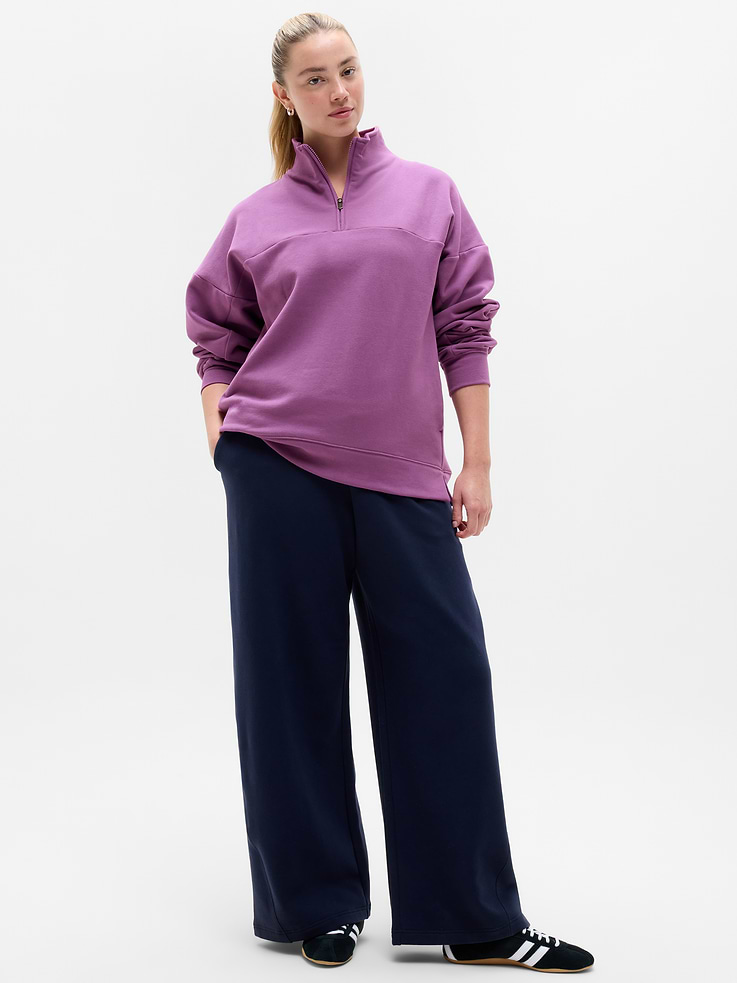 Image 4 of 5, Forever Fleece 1/4 Zip Sweatshirt