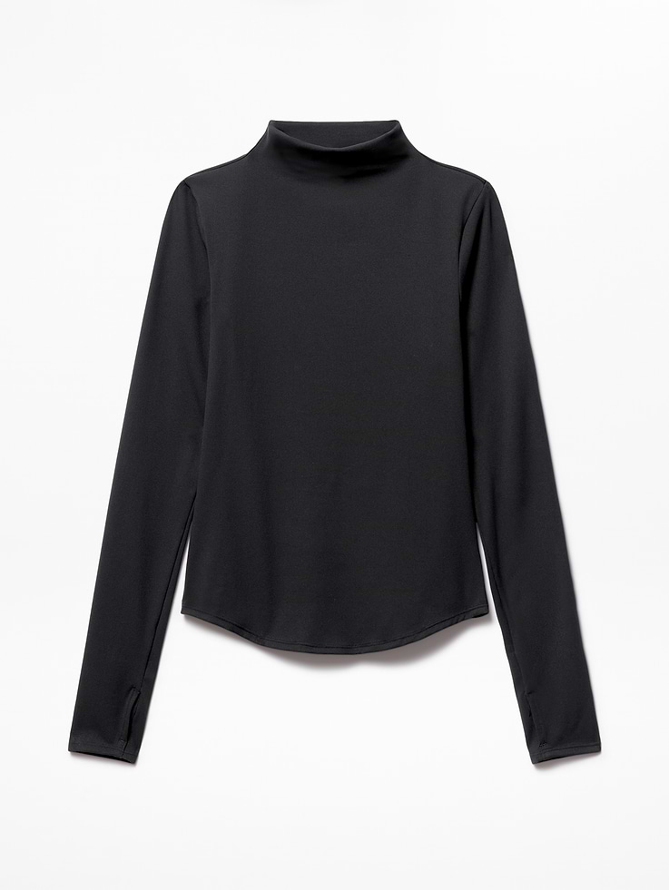Image 7 of 7, BodyMove Mock Neck Top