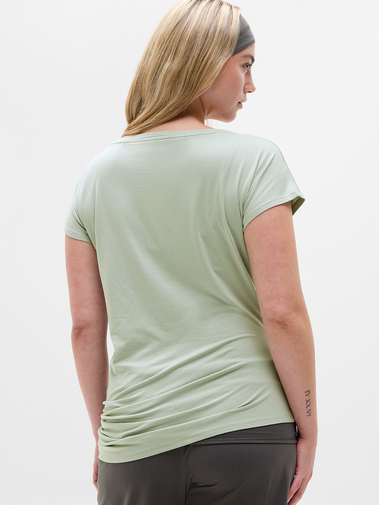 Image 5 of 6, Dream Drape Asym Tee