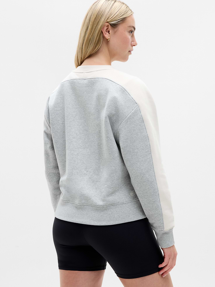 Image 5 of 5, Forever Fleece V-Neck Sweatshirt