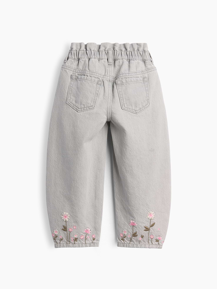 Image 3 of 4, Baby & Toddler Embroidered Horseshoe Jeans