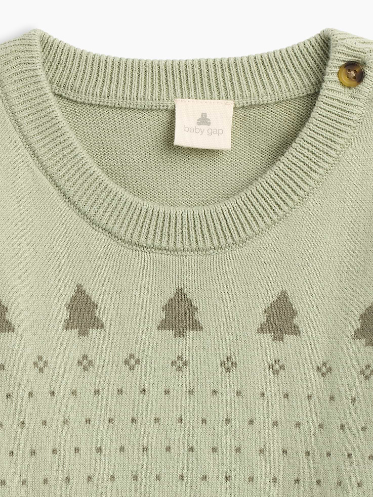Image 2 of 3, Baby Two-Piece Sweater Outfit Set