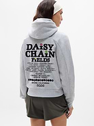 Image number 1 showing, Athleta x Daisy Chain Fields Forever Fleece Hoodie