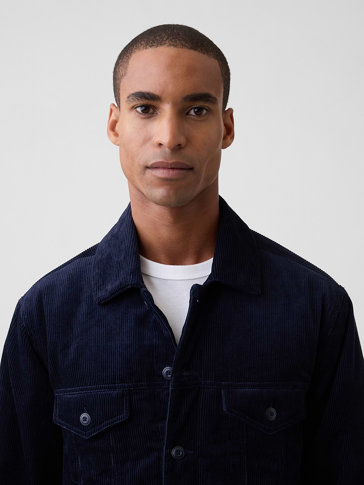 Image 4 of 5, Relaxed Icon Corduroy Jacket