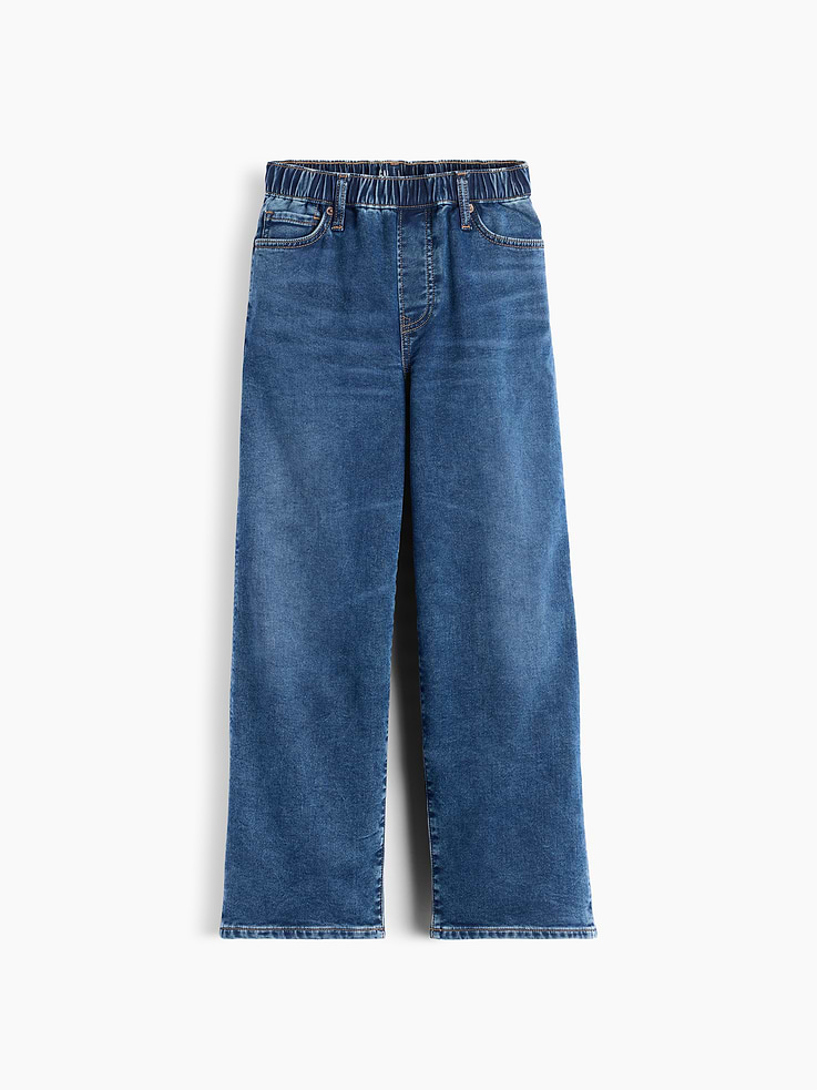 Image 2 of 3, Kids Knit Easy Baggy Jeans