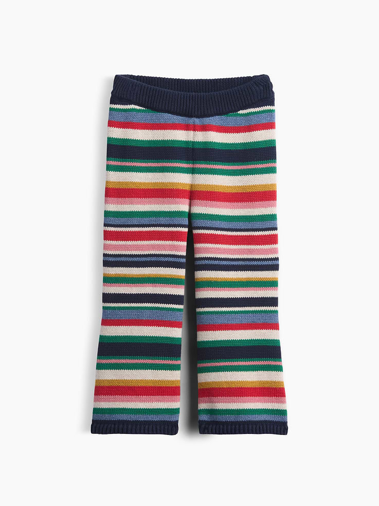 Image 2 of 4, Baby & Toddler Striped Flare Sweater Pants