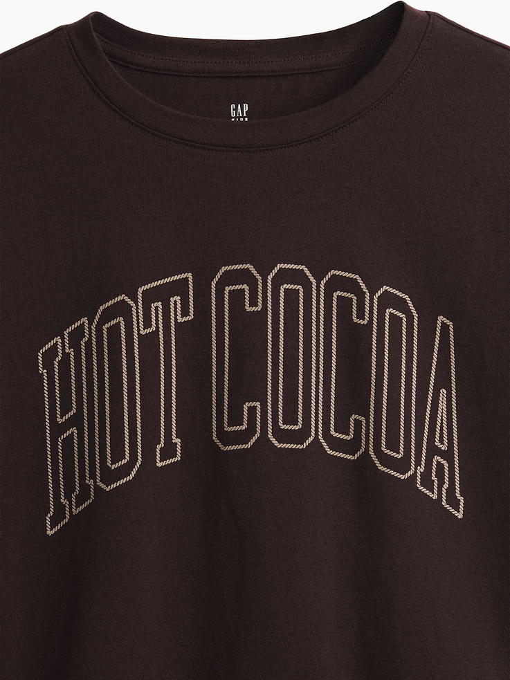 Image 4 of 4, Kids Oversized Graphic T-Shirt